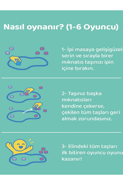 Magly Stone Manyetik Taş Oyunu 24 Parça