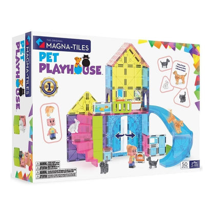 Magna Tiles Pet Playhouse Manyetik Blok 50 Parça