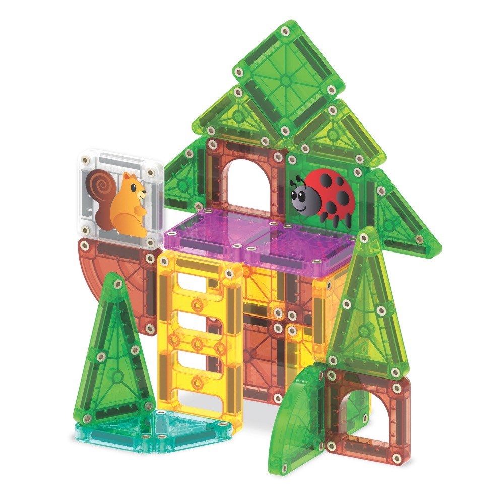Magna Tiles Travel Tree House Manyetik Blok 24 Par