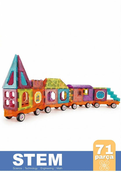 Magnetic DIY Yapı Blokları 71 Parça