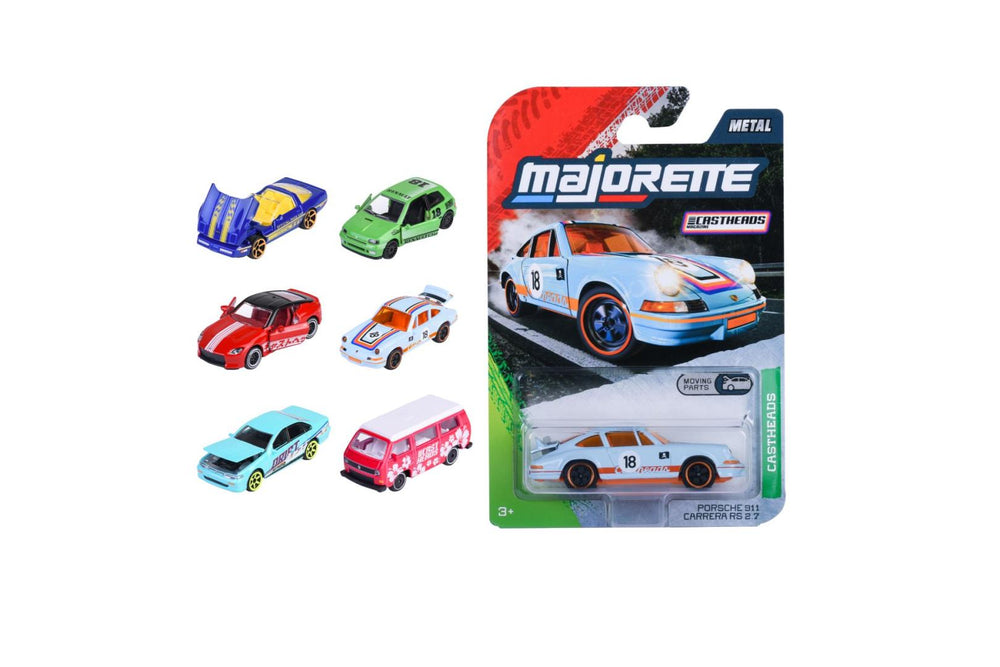 Majorette Özel Seri CastHeads Tekli Paket Araçlar