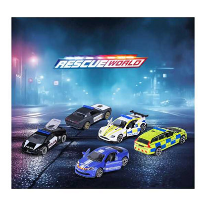 Majorette Rescue World Model Araçlar 5'li Set