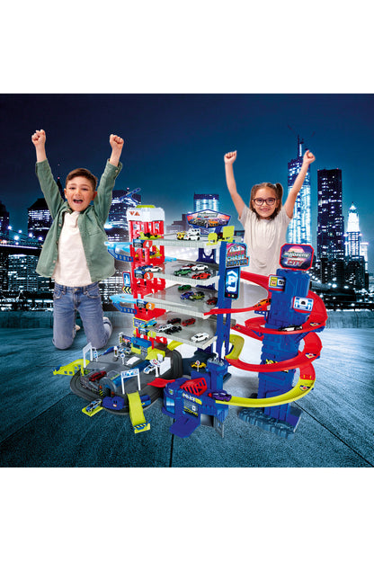 Majorette Super Garage Chase Centre Play Set