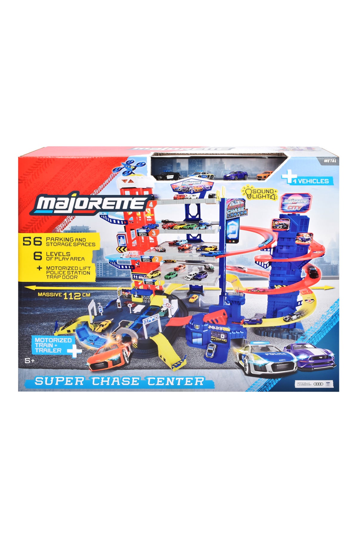 Majorette Super Garage Chase Centre Play Set