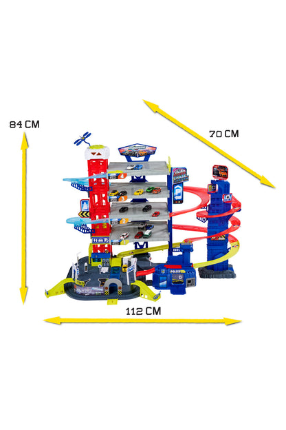 Majorette Super Garage Chase Centre Play Set