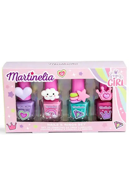 Martinelia Çocuk Oje ve Yüzük Seti 4lü