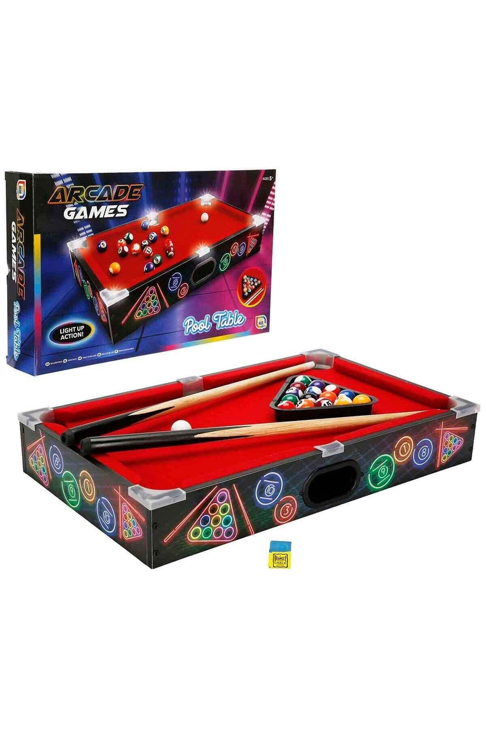 Masaüstü Mini Bilardo LED Işıklı
