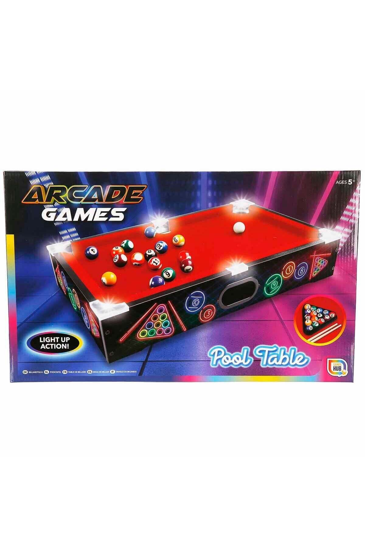 Masaüstü Mini Bilardo LED Işıklı