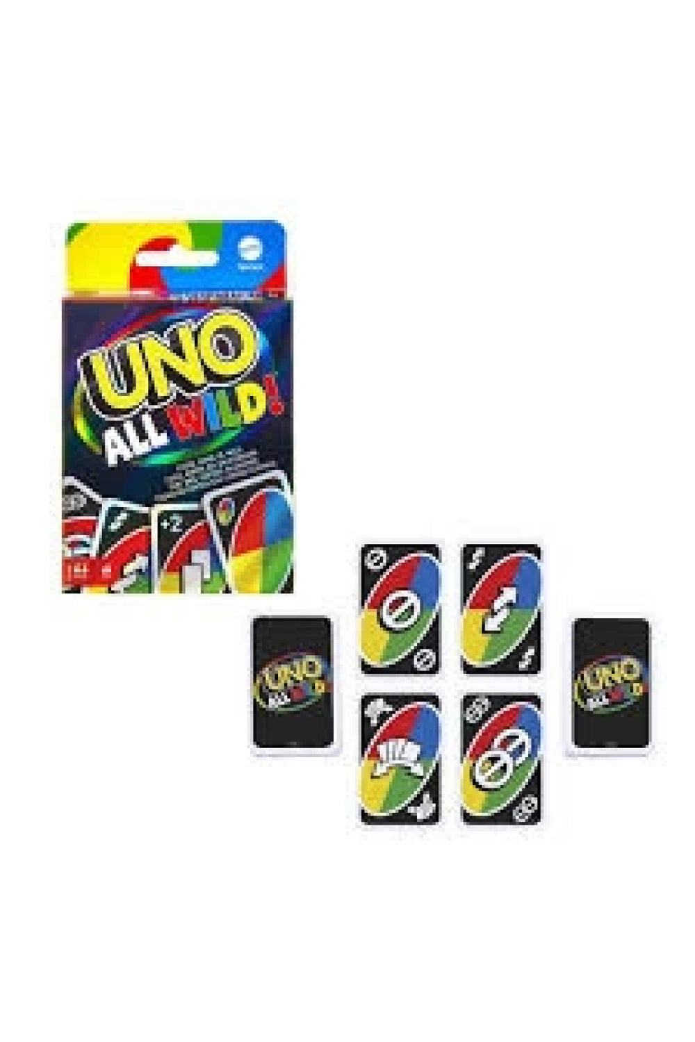Mattel Uno All Wild Kartlar