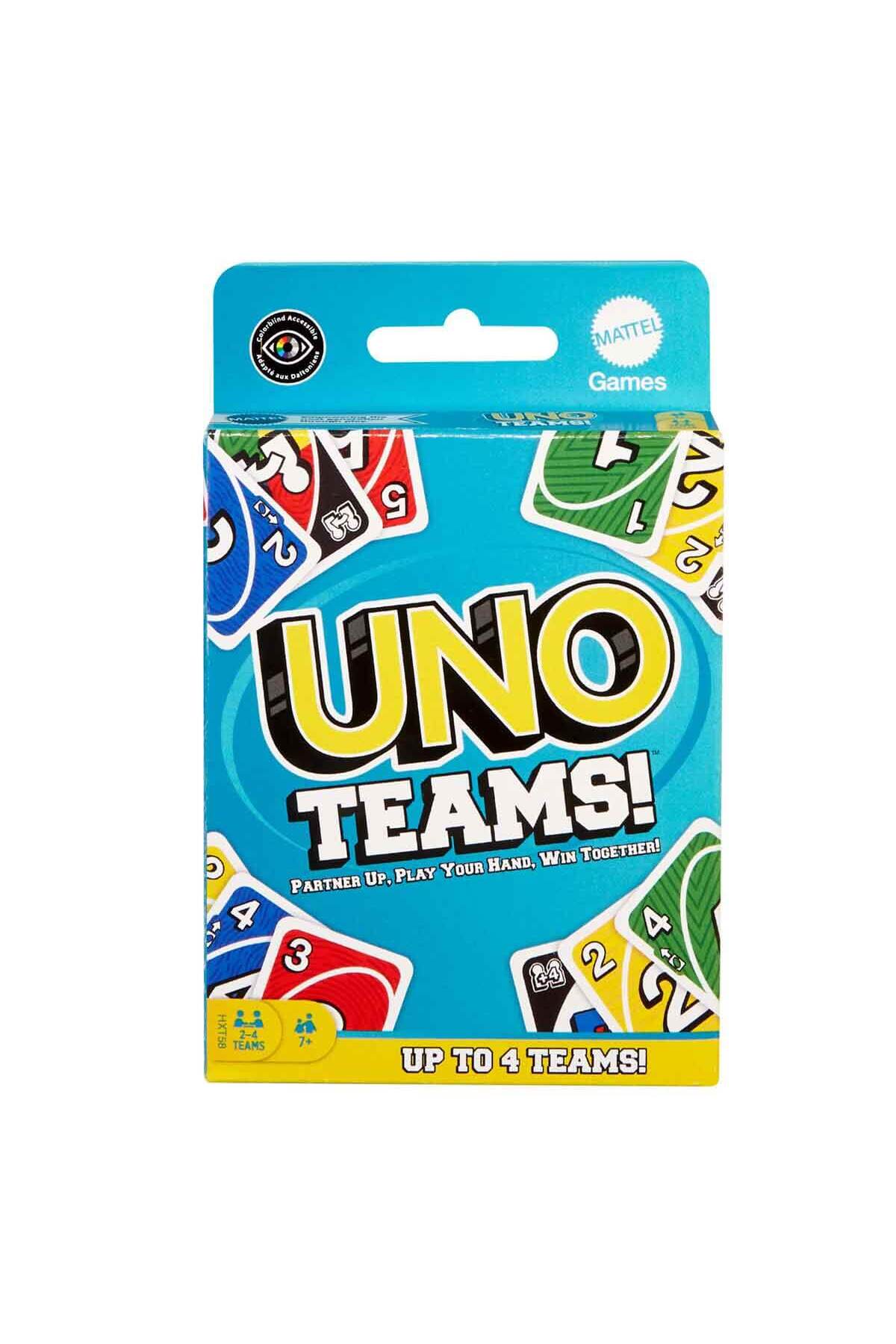 Mattel Uno Teams Kartlar