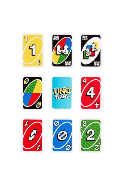 Mattel Uno Teams Kartlar