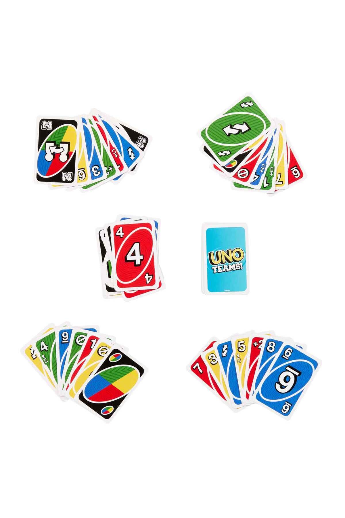 Mattel Uno Teams Kartlar