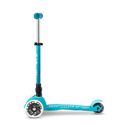 Maxi Micro Deluxe 3 Tekerlekli Katlanır Işıklı Aqua Scooter