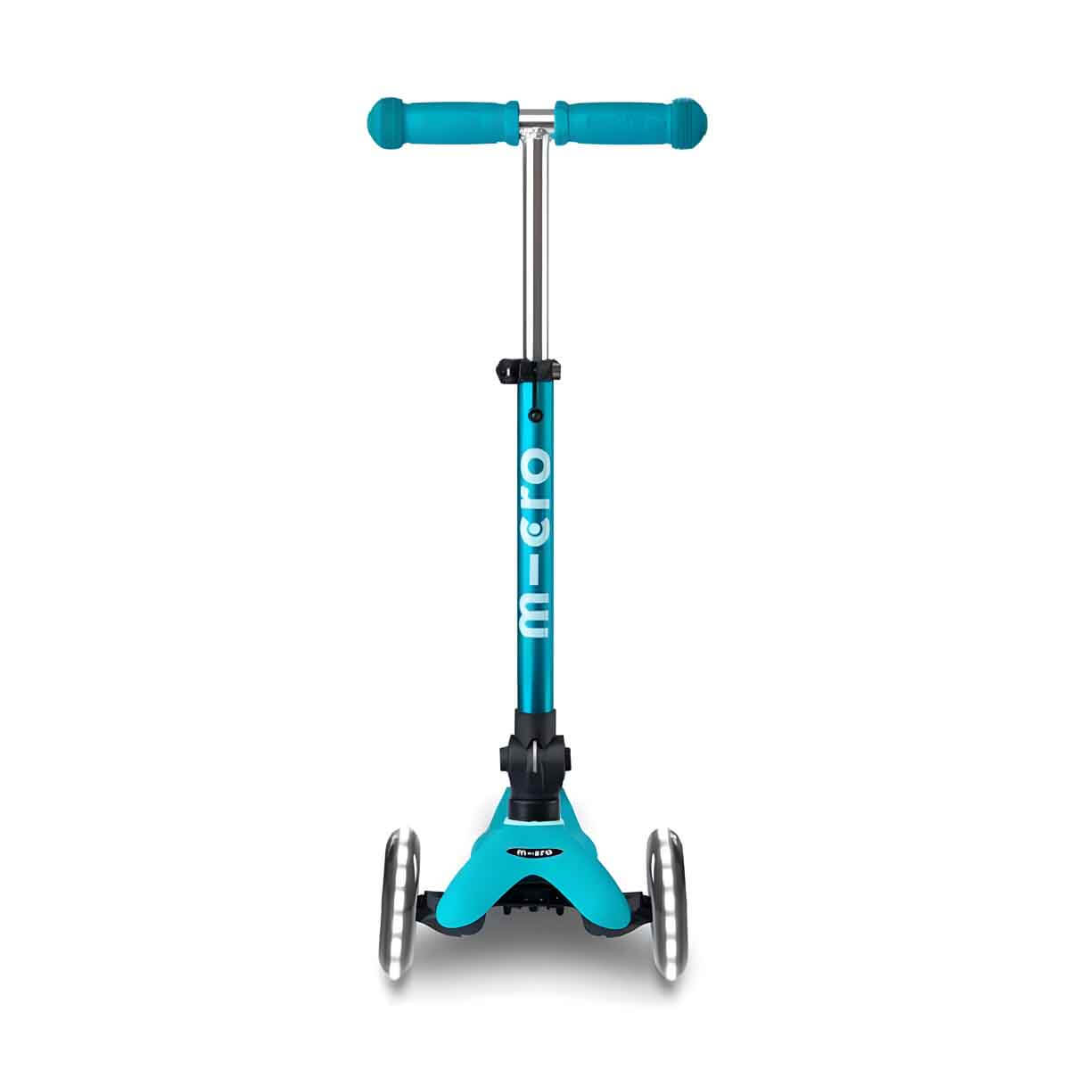 Maxi Micro Deluxe 3 Tekerlekli Katlanır Işıklı Aqua Scooter