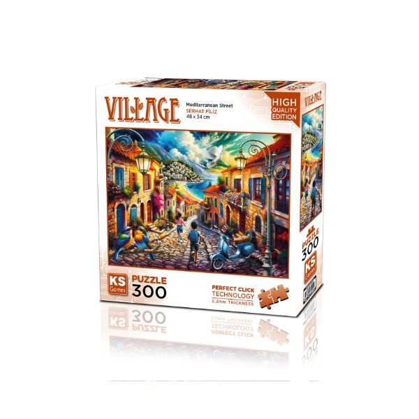 Mediterranean Street Puzzle 300 Parça