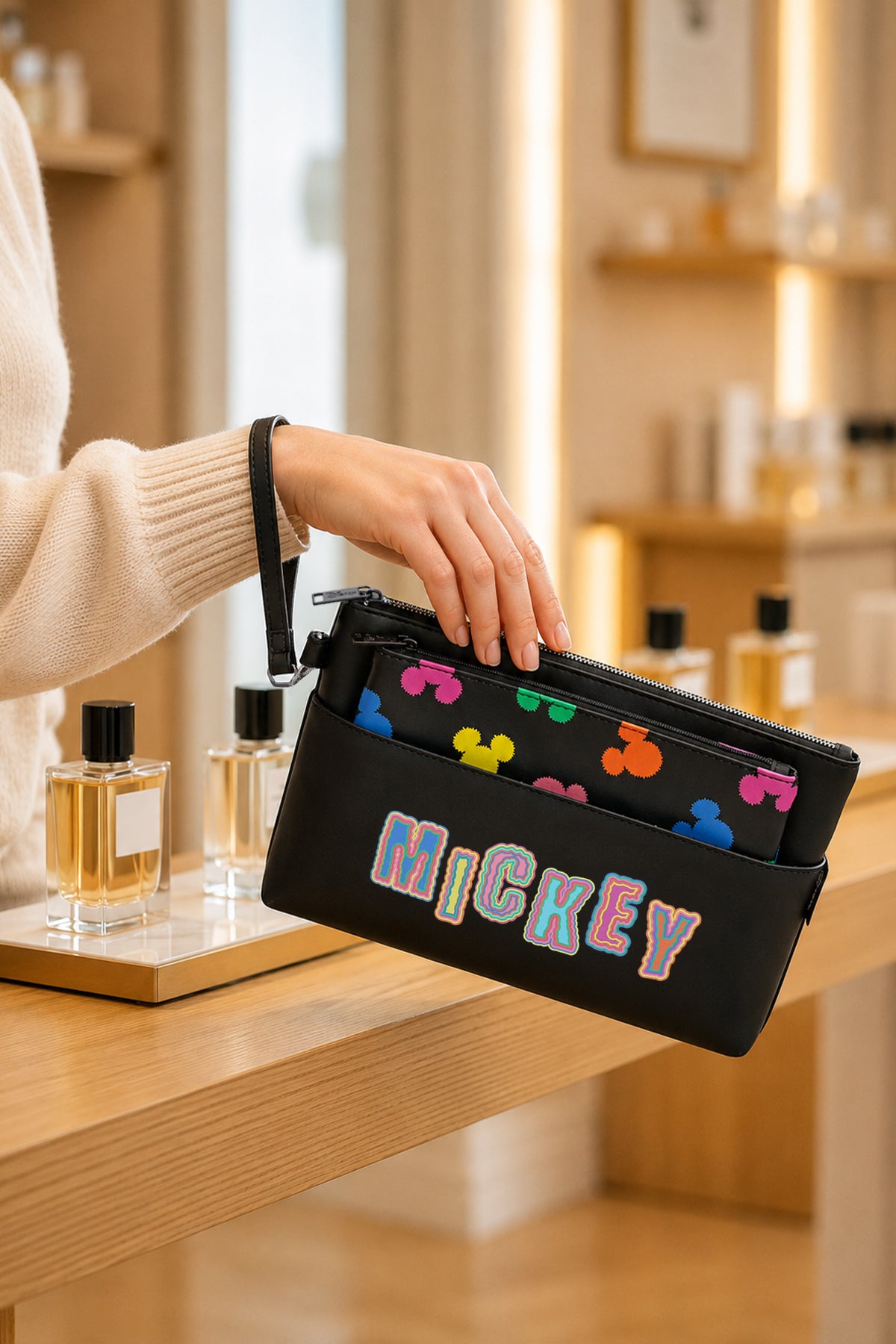Mickey Mouse  Brush El Çantası 2li