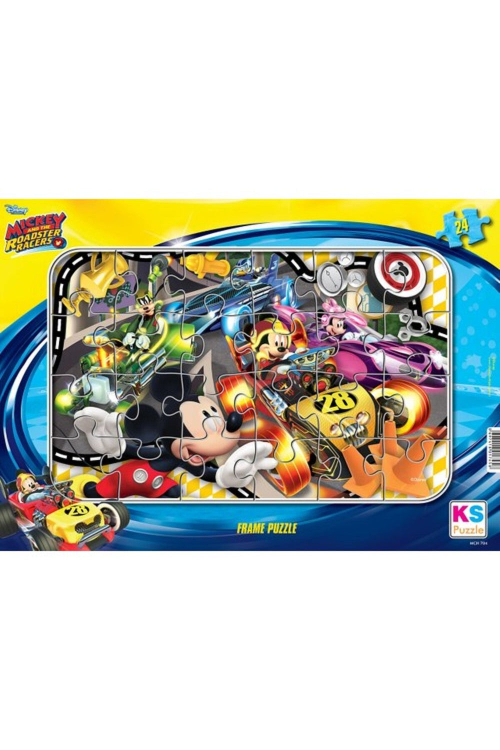 Mickey Mouse Frame Puzzle 24 Parça