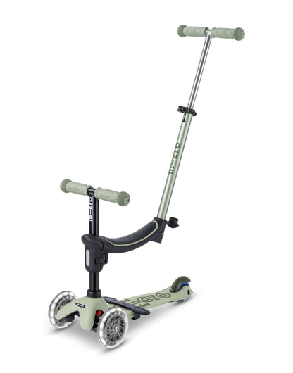 Micro Mini Rock And Go 3 Tekerlekli Işıklı Yeşil Scooter
