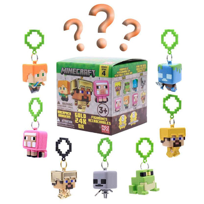 Minecraft Anahtarlık Klipsli Sürpriz Paket S4