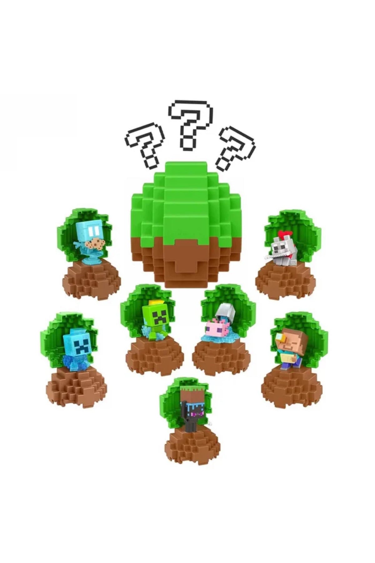 Minecraft Mini Mode Spawn Egg Figür Sürpriz Paket