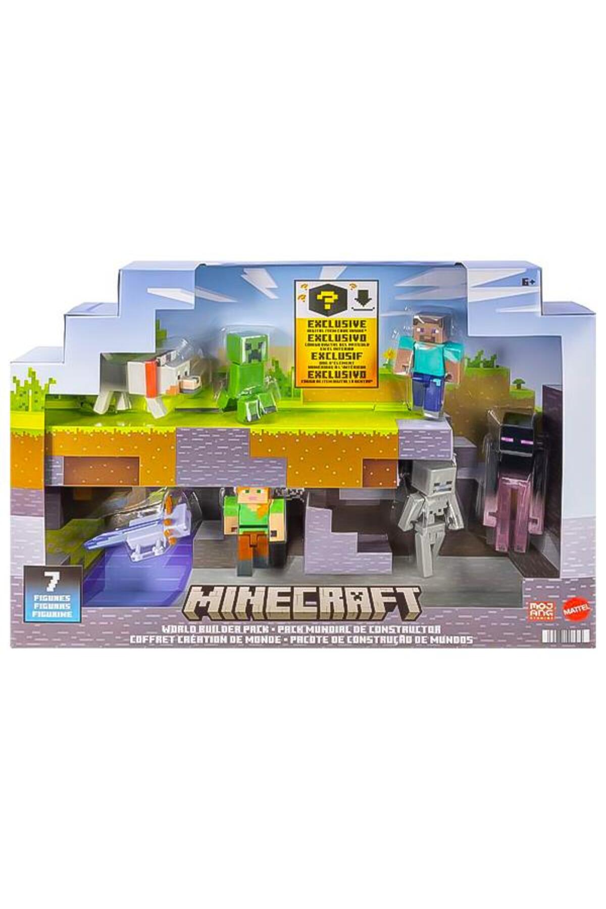 Minecraft Overworld Builder Figür Seti