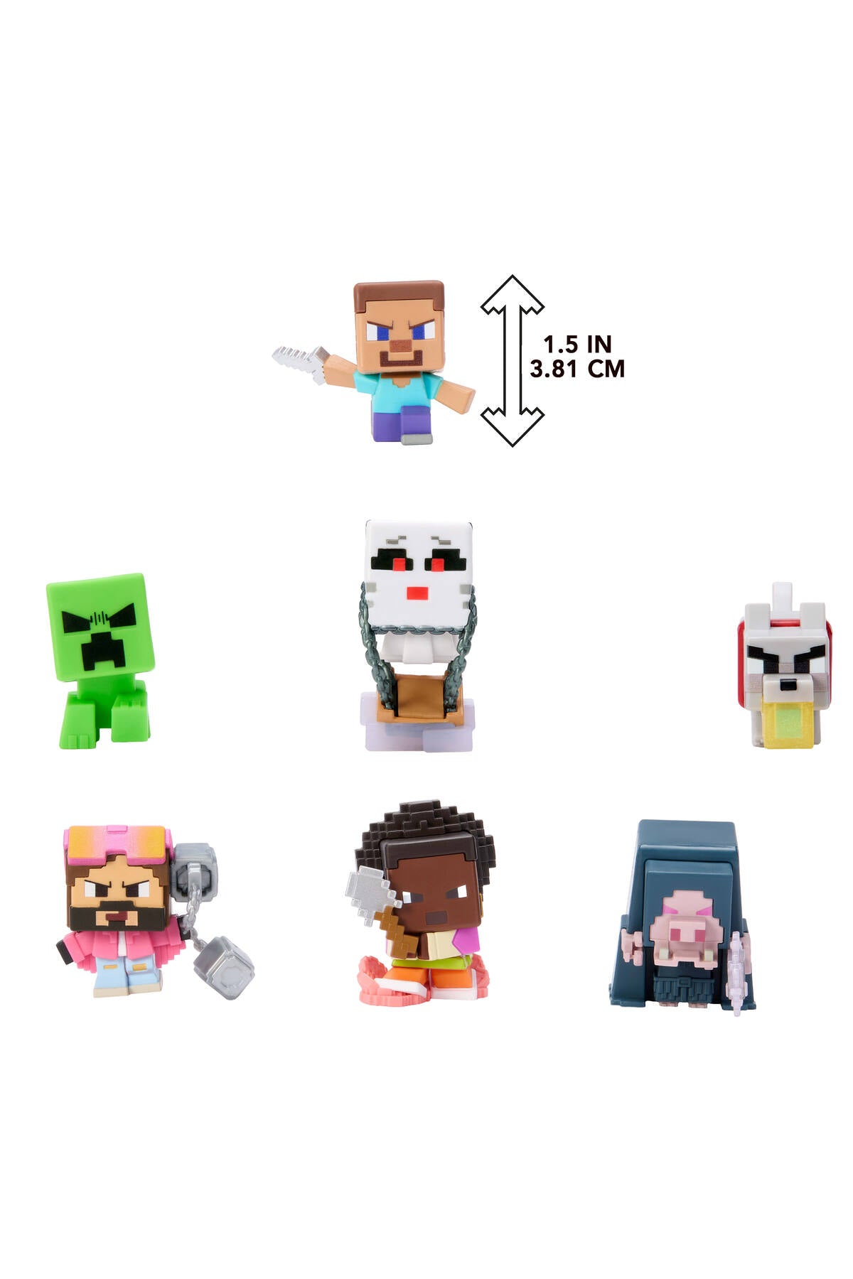 Minecraft Overworld Mini Mode Figür 7li Set