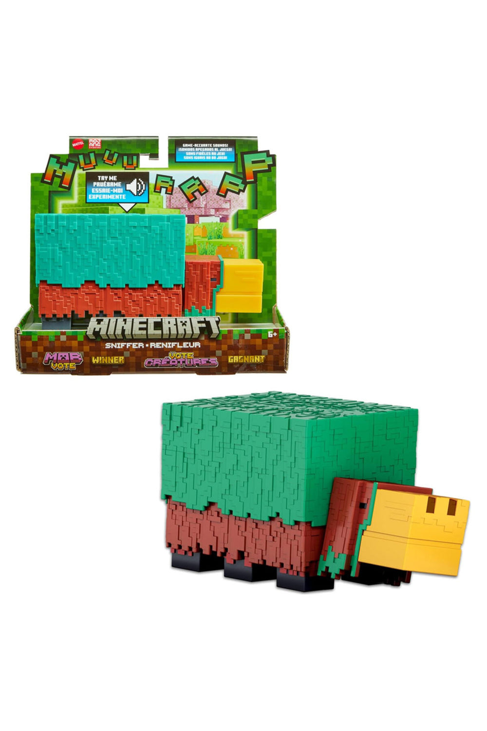 Minecraft Sniffer Aksiyon Figürü Sesli