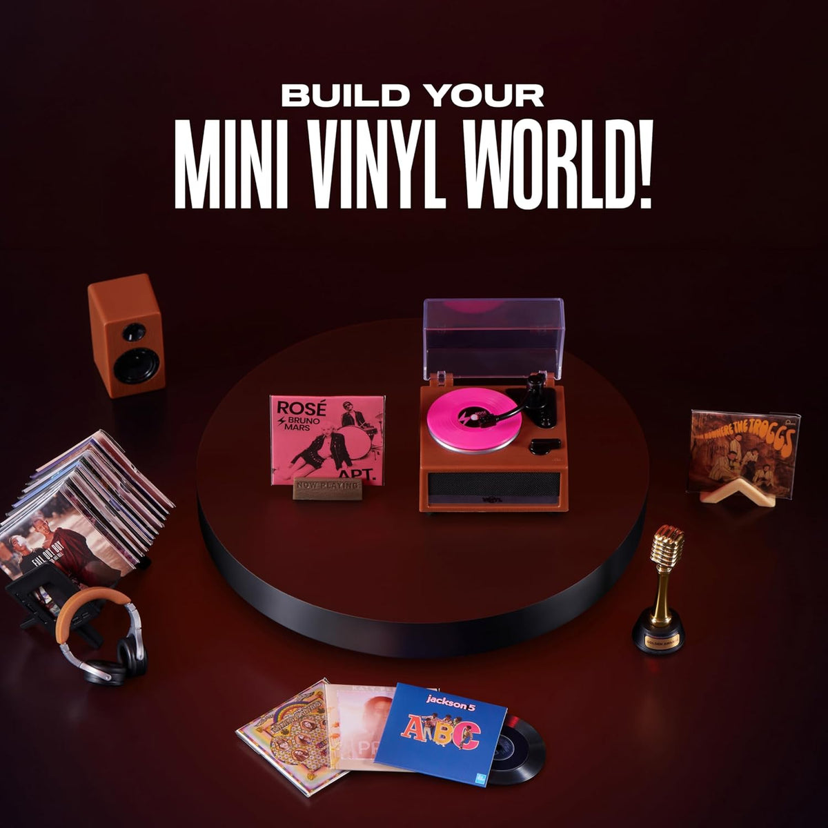 Mini Brands Çalışan Plak Çalar 77794UQ1