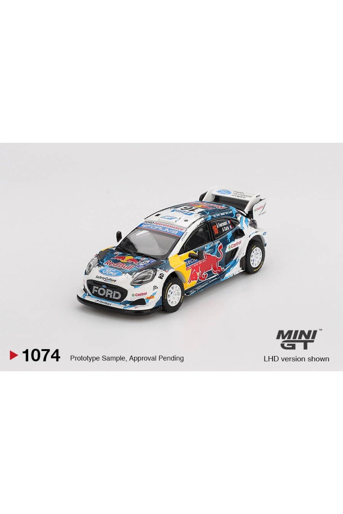 Mini GT Ford Puma M-Sport 2024 Finland Rally 1:64