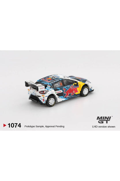 Mini GT Ford Puma M-Sport 2024 Finland Rally 1:64