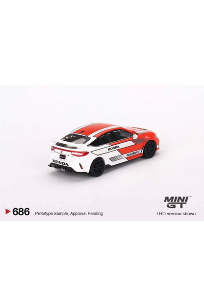 Mini GT Honda Civic Type R #1 Pace Car Red 1:64