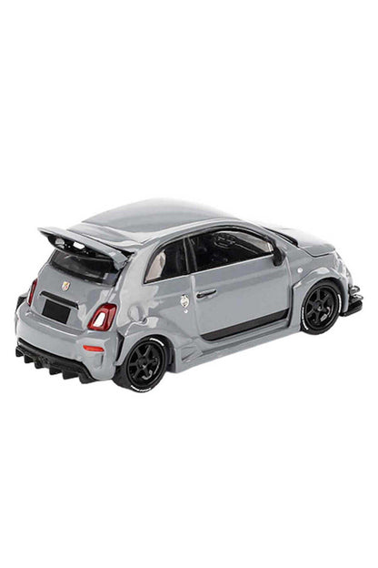Mini GT LB Works Abas Works Abarth 595 Grey 1:64