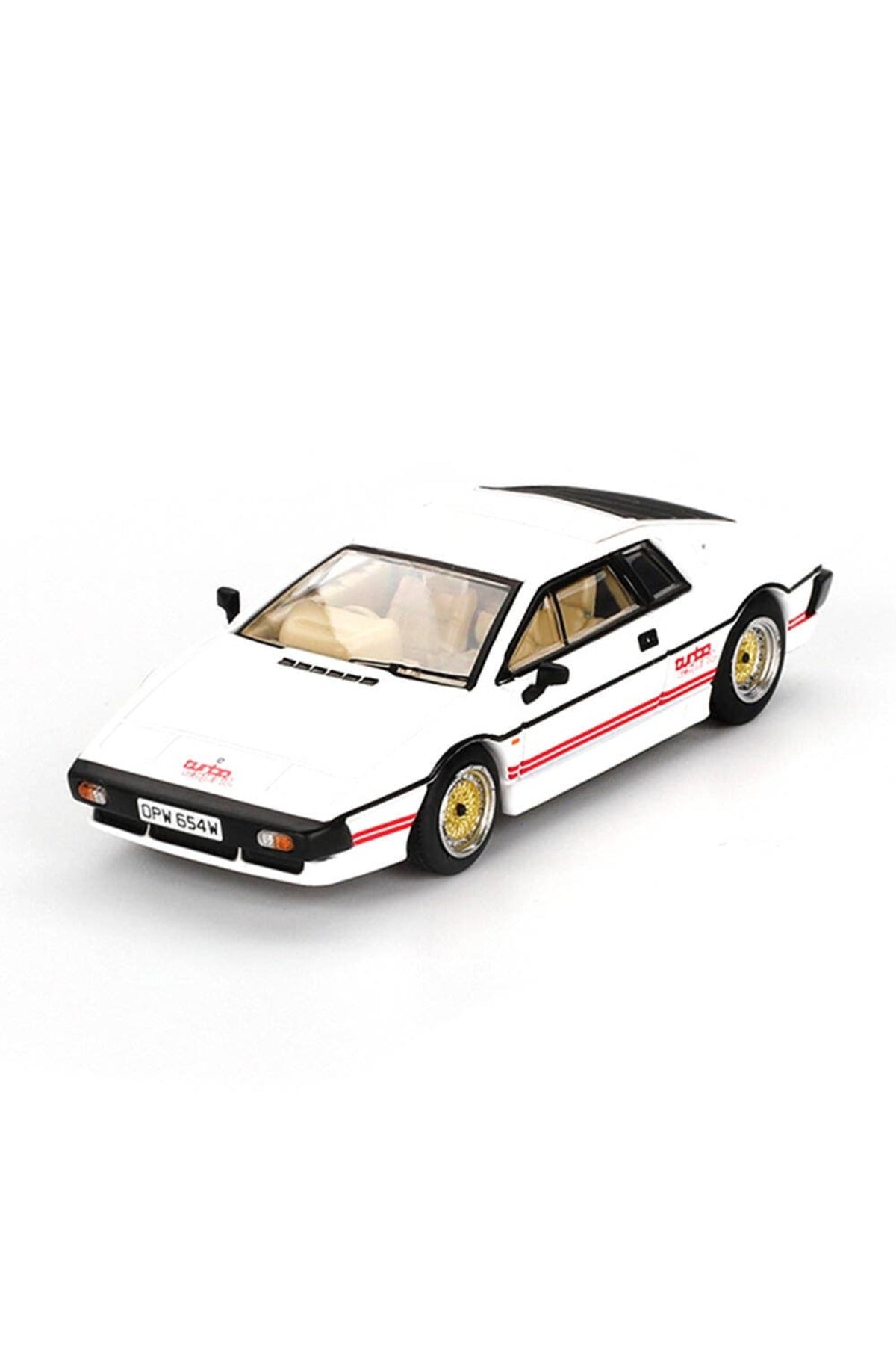 Mini GT Lotus Esprit Turbo White 1:64