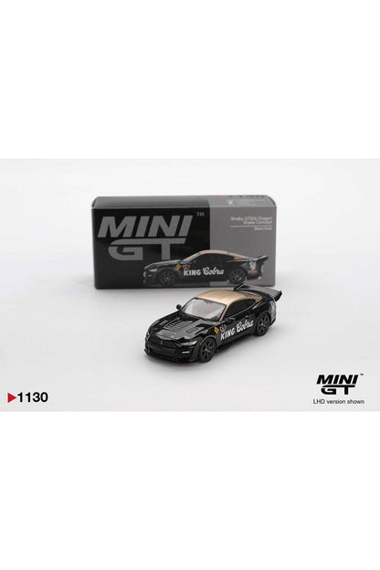 Mini GT Shelby Dragon Snake GT500 Black Gold 1:64
