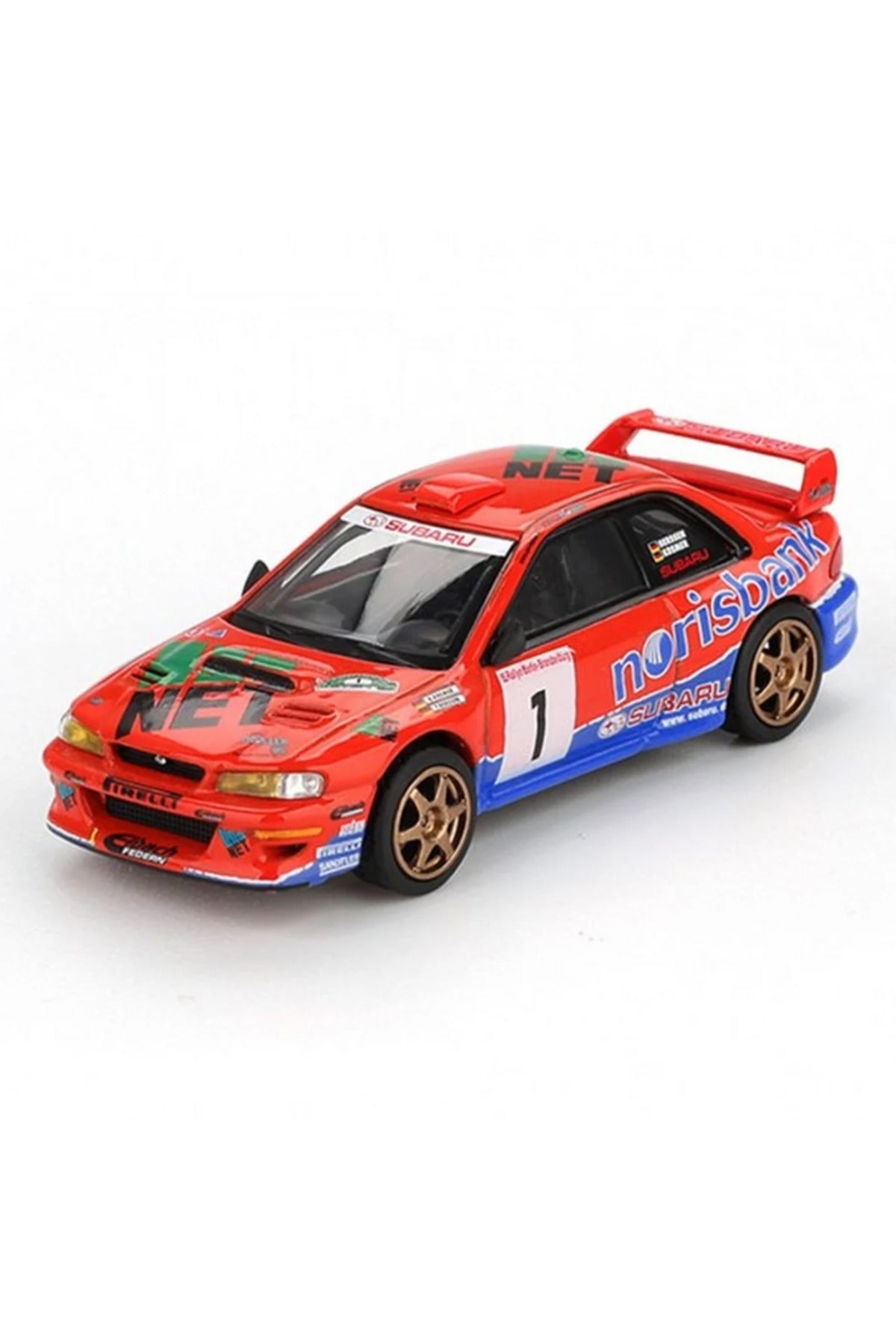 Mini GT Subaru Impreza 1999 DRM Champion 1:64