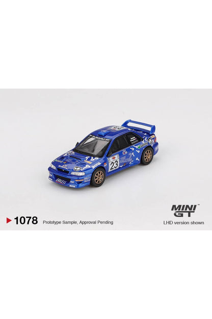 Mini GT Subaru Impreza 2000 Acropolis Rally 1:64