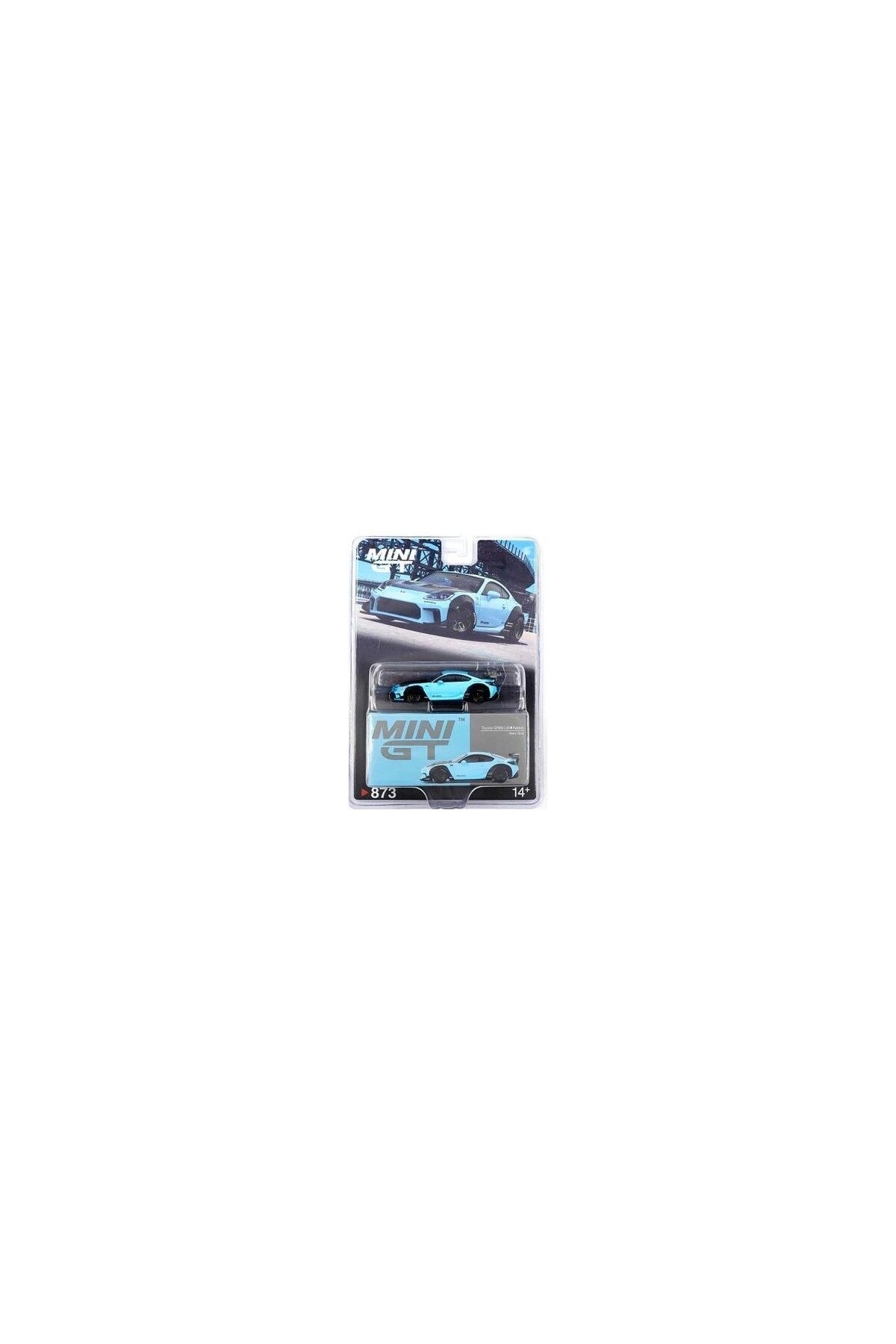 Mini GT Toyota GR86 LB Nation Baby Blue 1:64