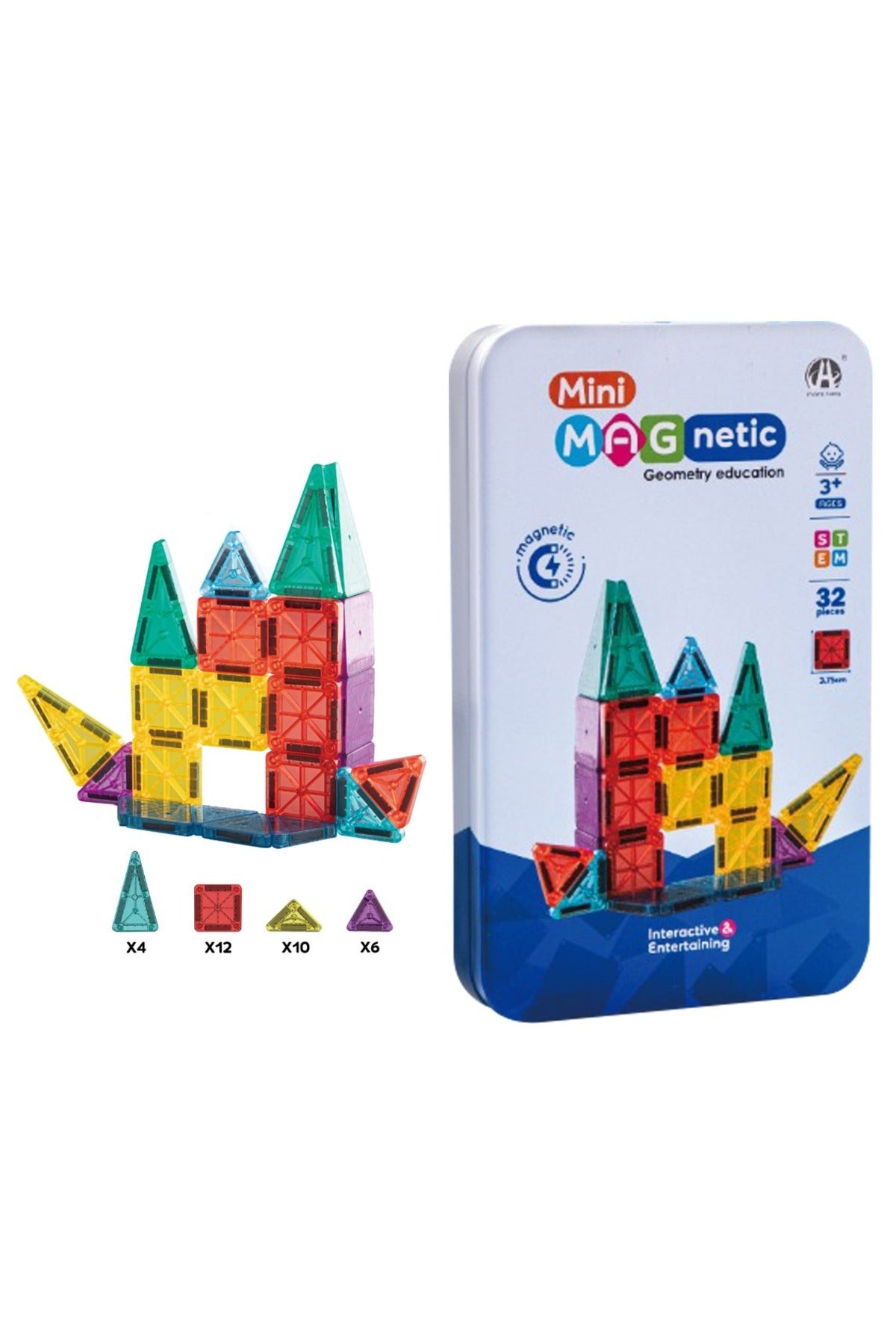 Mini Magnetic Yapı Blokları 32 Parça CH1473