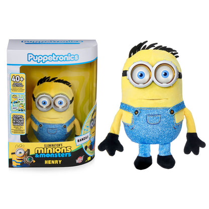 Minions Henry Elektronik Kukla 25 cm