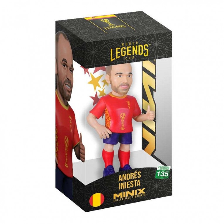 Minix World Cup Legends Iniesta Figürü 25046