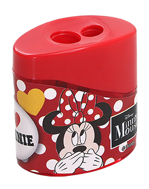 Minnie Mouse Hazneli Çift Bıçaklı Kalemtıraş
