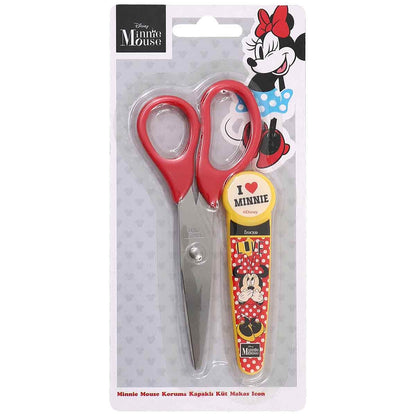 Minnie Mouse Koruma Kapaklı Küt Makas