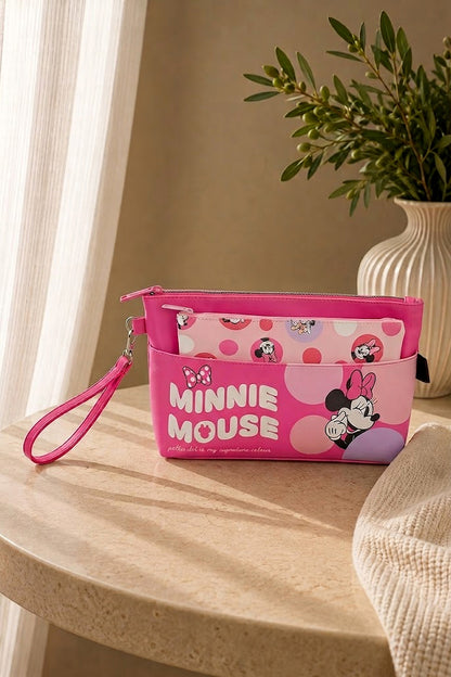Minnie Mouse Polka El Çantası 2li