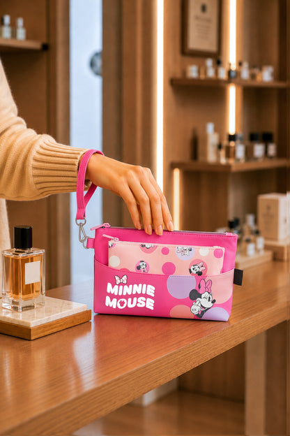 Minnie Mouse Polka El Çantası 2li
