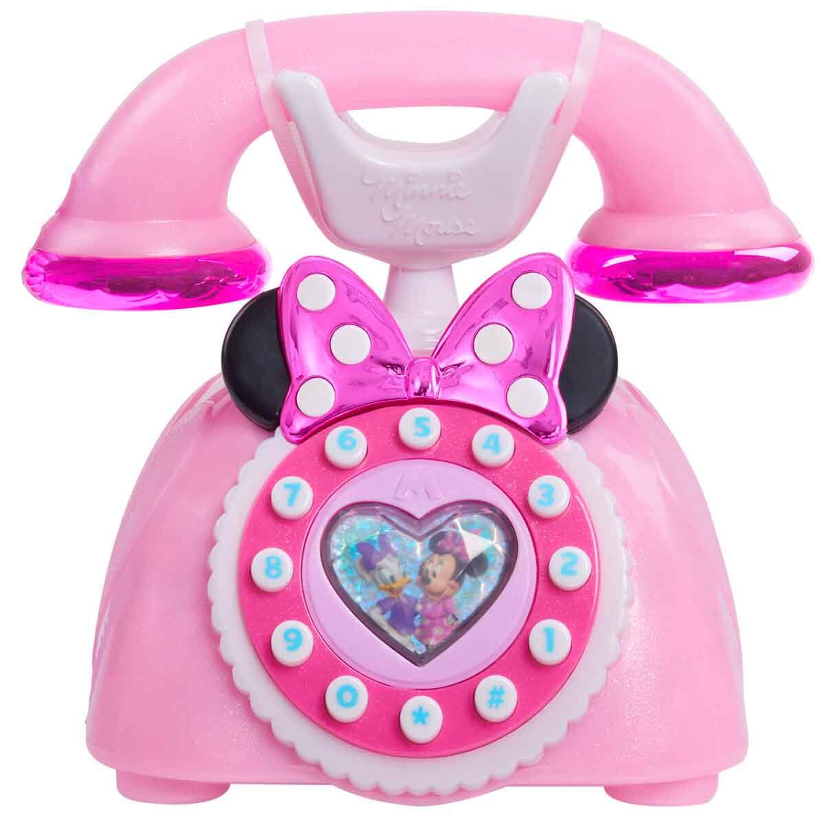 Minnie Mouse Retro Telefon Sesli ve Işıklı