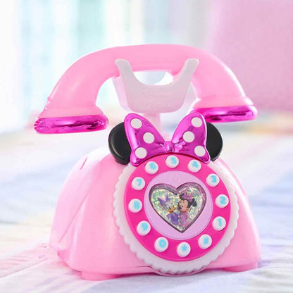 Minnie Mouse Retro Telefon Sesli ve Işıklı
