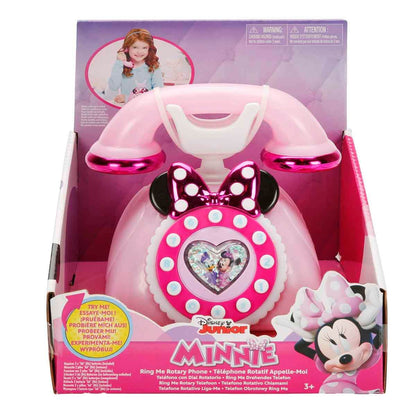 Minnie Mouse Retro Telefon Sesli ve Işıklı