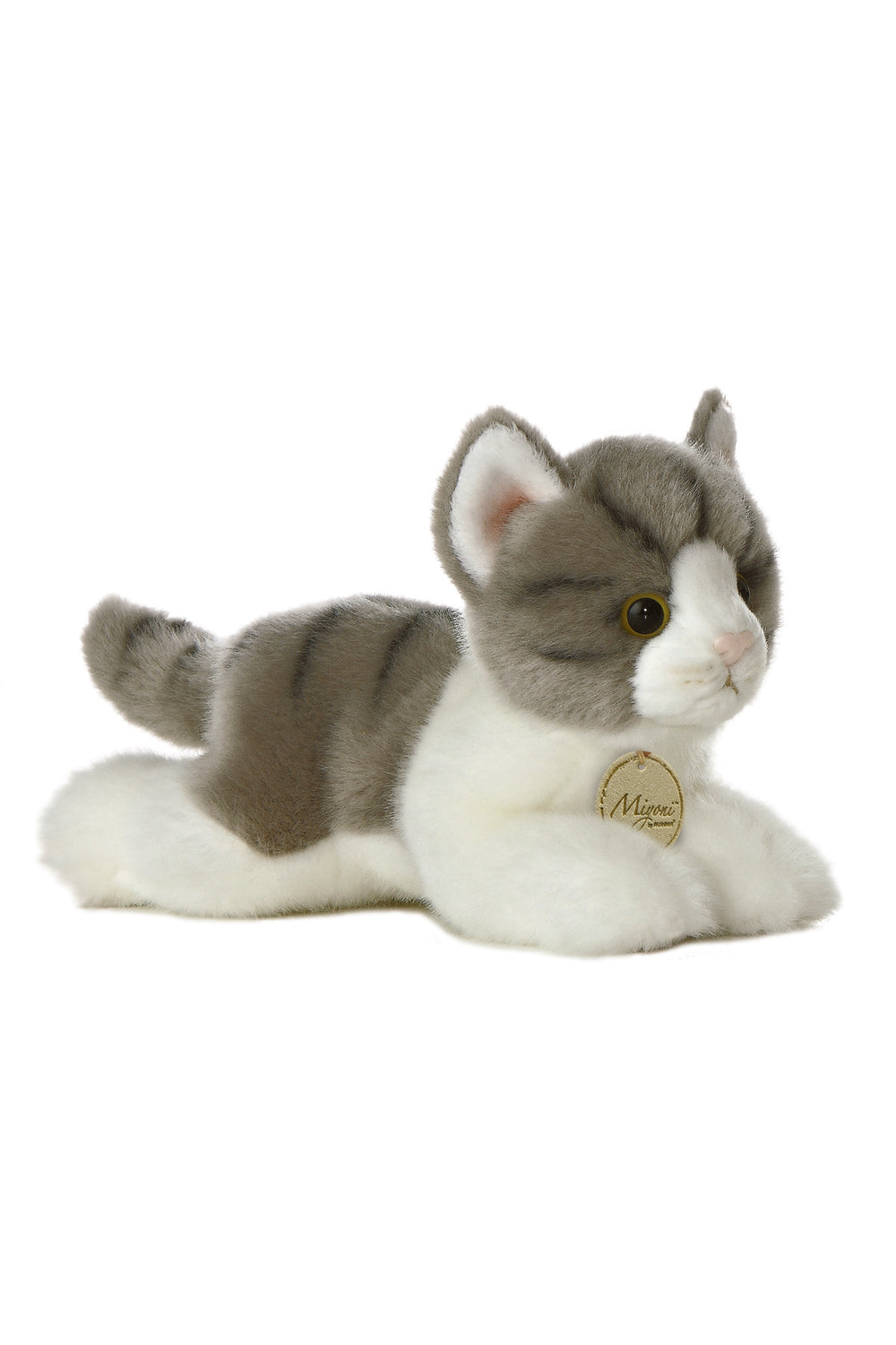 MiYoni grey Tabby Cat Peluş 20 cm