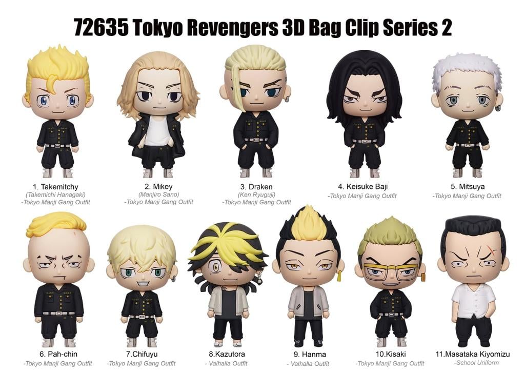 Monogram Tokyo Revengers Klipsli Sürpriz Figür S2