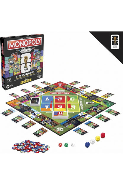 Monopoly Panini Prizm Fifa World Cup Kutu Oyunu